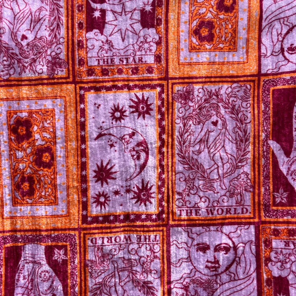 Urban Outfitters Pink and Orange Patterned Top - Picture 2 of 7